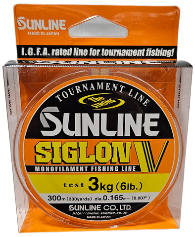 Sunline SIGLON V Monofilament 330yd