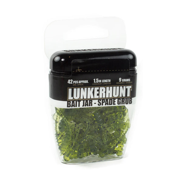Lunkerhunt Spade Grub Bait Jar