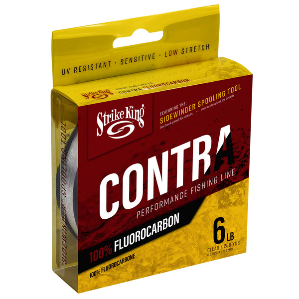 Strike KIng Contra Fluorocarbon 200yds  Clear
