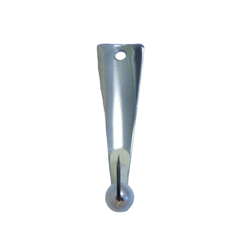 McGathys Hooks 1.5" Slab Grabbers Silver Spoon 6 mm Bead