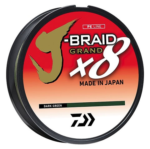 Daiwa J-Braid x8 Grand Braid Fishing Line