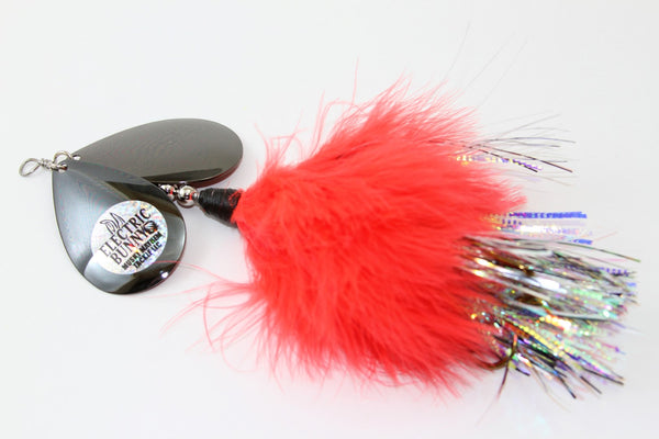 Musky Mayhem Electric Bunny Inline Spinner