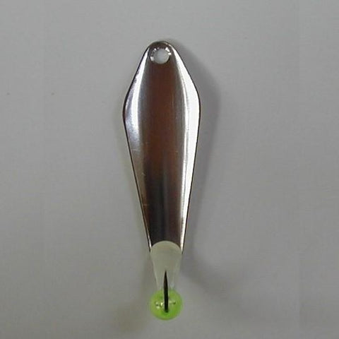 McGathys Hooks 2" Slab Grabbers Silver Spoon 8 mm Bead